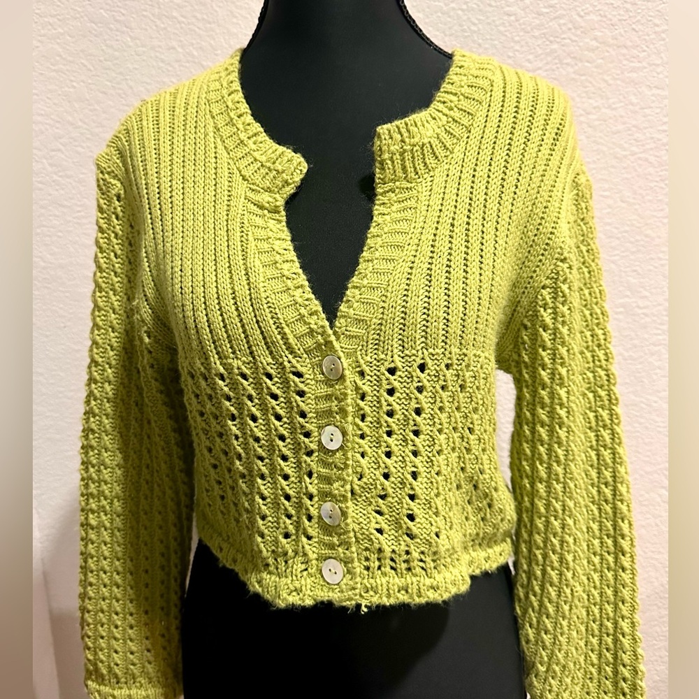 Vintage green sweater Size L